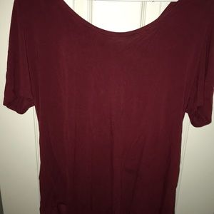 Burgundy t-shirt Old Navy. VERY soft